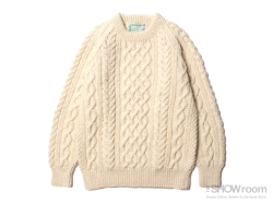 1A CREW NECK SWEATER - NATURAL<img class='new_mark_img2' src='https://img.shop-pro.jp/img/new/icons5.gif' style='border:none;display:inline;margin:0px;padding:0px;width:auto;' />