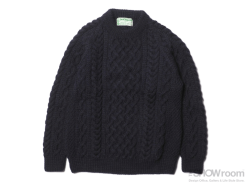 1A CREW NECK SWEATER - NAVY<img class='new_mark_img2' src='https://img.shop-pro.jp/img/new/icons5.gif' style='border:none;display:inline;margin:0px;padding:0px;width:auto;' />