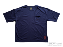 Cloveru Wide SWALLOW Tee - NAVY<img class='new_mark_img2' src='https://img.shop-pro.jp/img/new/icons47.gif' style='border:none;display:inline;margin:0px;padding:0px;width:auto;' />