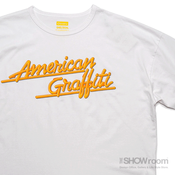 AMERICAN GRAFFITI with Cloveru - WHITE. - Cloveru Official Online Shop