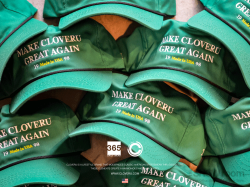MAKE CLOVERU GREAT AGAIN CAP - GREEN<img class='new_mark_img2' src='https://img.shop-pro.jp/img/new/icons47.gif' style='border:none;display:inline;margin:0px;padding:0px;width:auto;' />