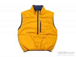 Cloveru Urban Reversible Vest. Banana / Navy.<img class='new_mark_img2' src='https://img.shop-pro.jp/img/new/icons5.gif' style='border:none;display:inline;margin:0px;padding:0px;width:auto;' />