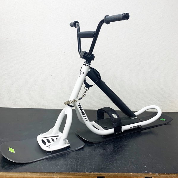 中古レア スノースクート SNOWSCOOT COMPACT コンパクト White