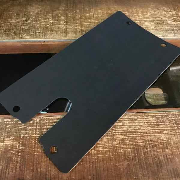 スノースクート　P-1フロントボード　カバー付き Snowscoot スノースクート エッジ、ソールカバー P-1 フロント
