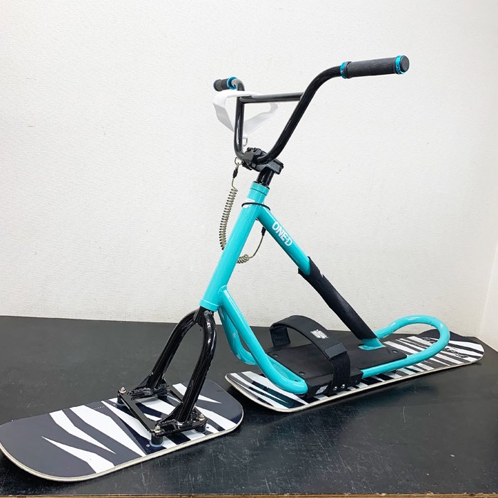 カスタム入門中古】スノースクート SNOWSCOOT ONE-D ライトブルー 国産