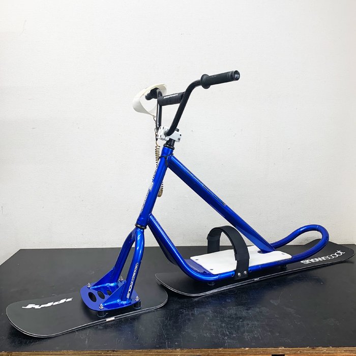 中古アルミモデル】スノースクート SNOWSCOOT STYLE ブルー ハード