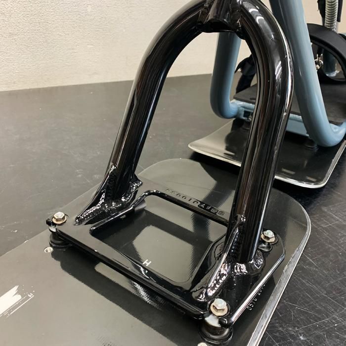 ビギナー最新中古美品】スノースクート SNOWSCOOT ONE-D ブルー