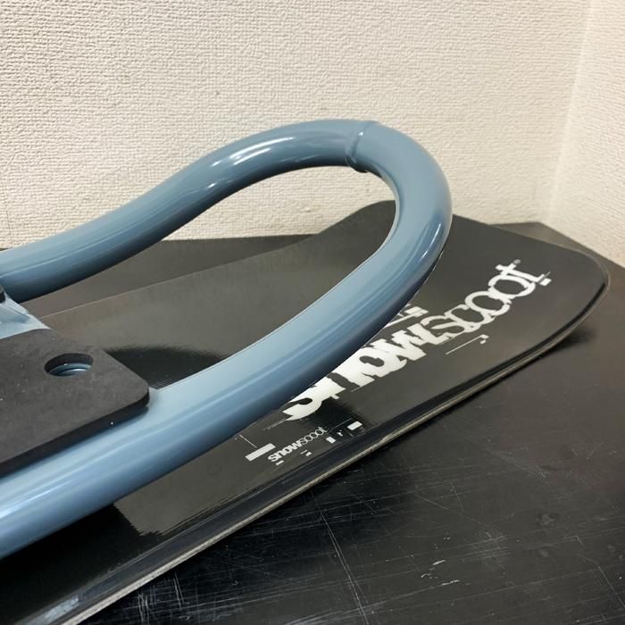 ビギナー最新中古美品】スノースクート SNOWSCOOT ONE-D ブルー
