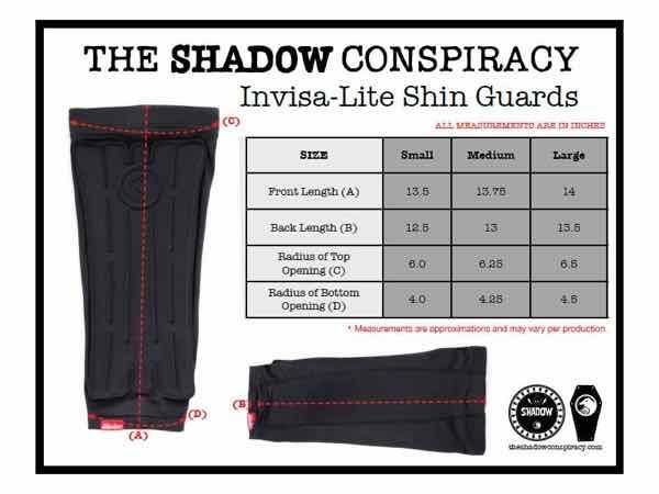 SHADOW シャドウ Invisa Lite Shin Guards 【BMX】【スノースクート】【スネ】【プロテクター】 -  スノースクートオンラインプロショップ 中古　ニューモデル　メンテナンス　カスタム　レンタル 全国発送 snowscoot online proshop 