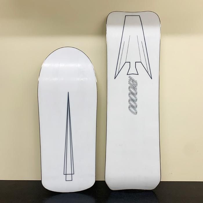 スノースクート　トリニティ TORINITY-DC ホワイトロゴ】TORINITY-DC トリニティディーシー ワイドボード