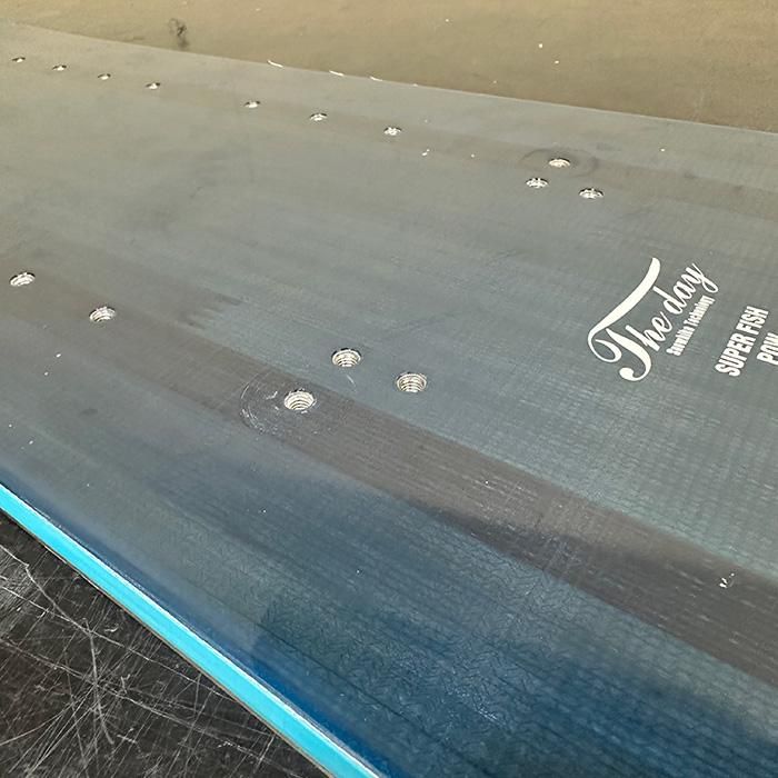 新雪専用中古】スノースクート パウダーボードセット The Day 新雪専用中古】スノースクート パウダーボードセット The Day