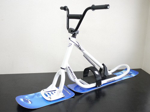 スノースクート SNOWSCOOT お買い得 COMPACT コンパクト White/Blue