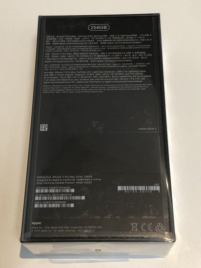 シャッター音なし iPhone 11 Pro Max 256GB 海外版 SIMフリー 新品