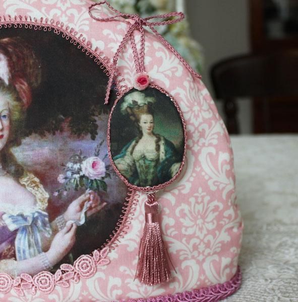 ティーコゼ　マリーアントワネット ティーコゼー マリーアントワネット柄ティーコゼー ティーポット