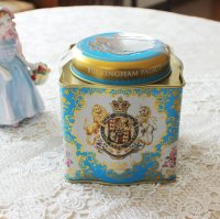 コートオブアームズ　ティーキャディ　紅茶缶　ロイヤルコレクション