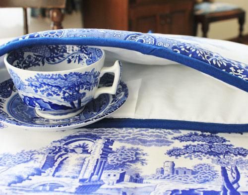 新品】SPODE スポード ブルーイタリアン ティーコジー ティーコゼー