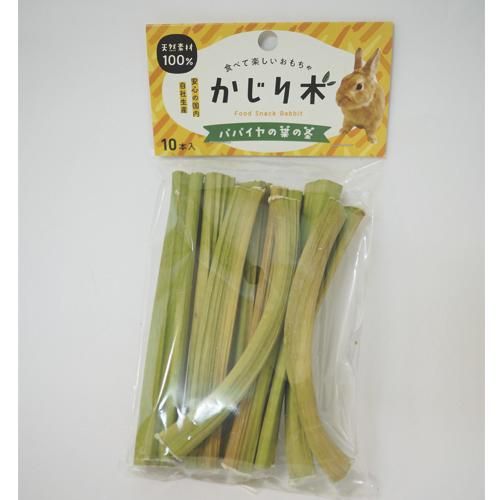 かじり木 パパイヤの葉の茎 うさぎ専門店 うさちゃんち うさぎとcafe かじり木 パパイヤの葉の茎 うさぎ専門店 うさちゃんち うさぎとcafe