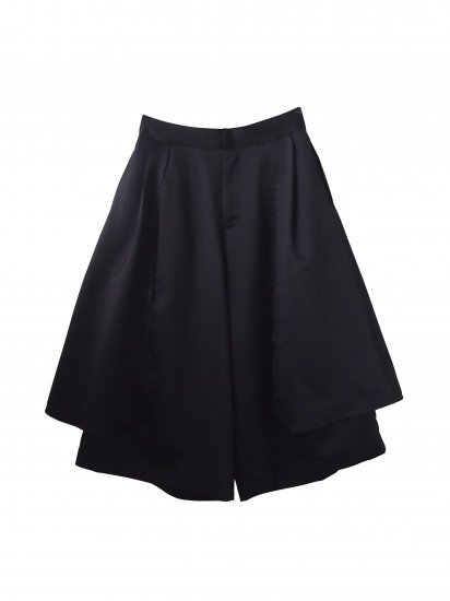 Honey mi Honey (ハニーミーハニー）satin peplum gaucho pants 16秋冬【16A-TA-08】 パンツ sale  22gw - 通販セレクトショップ HeartySelect |