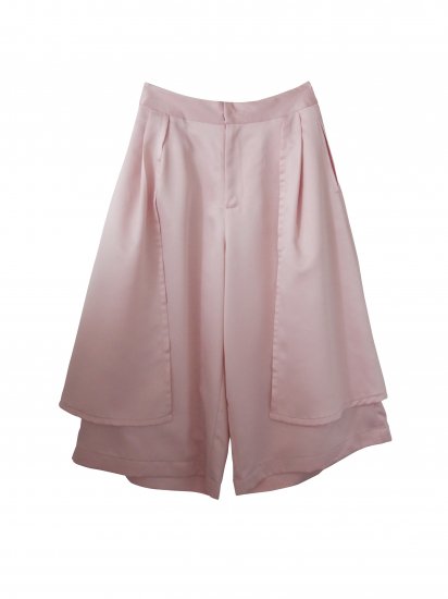 Honey mi Honey (ハニーミーハニー）satin peplum gaucho pants 16秋冬【16A-TA-08】 パンツ sale  22gw - 通販セレクトショップ HeartySelect |