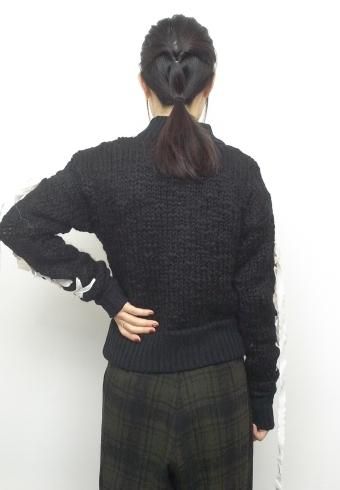 Honey mi Honey / ハニーミーハニー laceup sleeve knit 16秋冬 16A-WV-06レディース 40%OFF Honey mi Honey (ハニーミーハニー）laceup sleeve knit 16秋冬