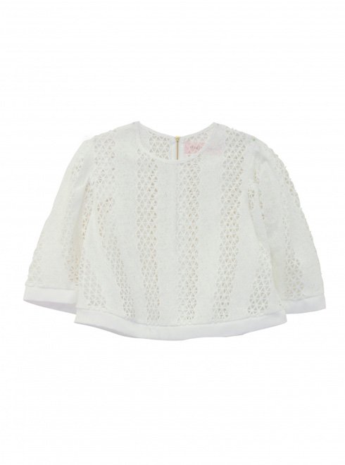 Honey mi Honey (ハニーミーハニー）deformation lace blouse .【17S-TA-36】 シャツ・ブラウス sale  22gw - 通販セレクトショップ HeartySelect | ...