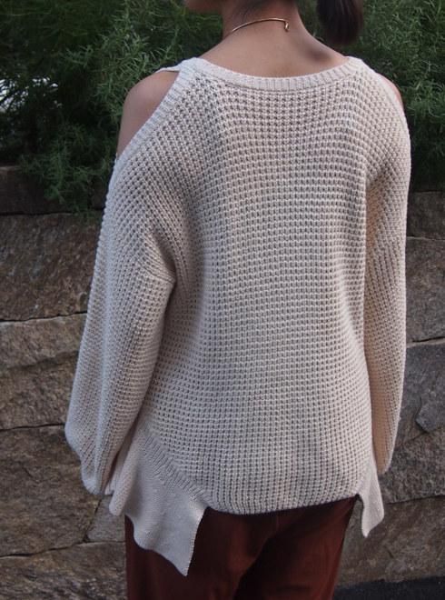 Honey mi Honey / ハニーミーハニー cutout knit tops 17秋冬 17A-RO-03レディース 50%OFF Honey mi Honey (ハニーミーハニー）cutout knit tops 17秋冬