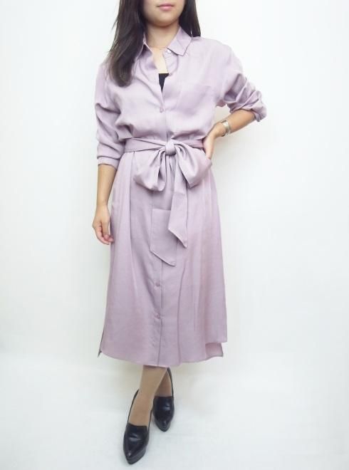 Fray I D フレイアイディー テンセルツイルシャツワンピース 17秋冬 Fwfo フレアワンピース Sale 通販セレクトショップ Heartyselect Todayful Snidel Celford Converse Enasoluna等正規取扱 大阪枚方くずは