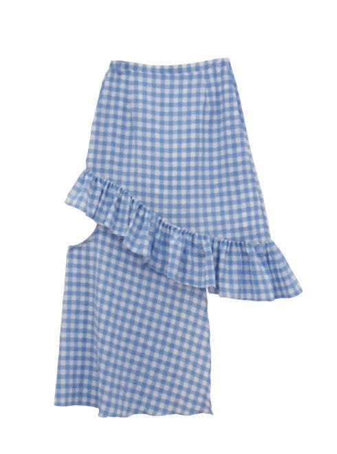 Honey mi Honey (ハニーミーハニー）design ginghamcheck skirt 18春夏.【18S-TA-41】18sspre  フレアスカート sale 22gw - 通販セレクトショップ HeartySelect | ...