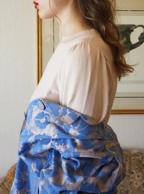 Honey mi Honey / ハニーミーハニー puffsleeve knit top 19秋冬 19A-SW-02レディース 60%OFF Honey mi Honey (ハニーミーハニー）puffsleeve knit top 19秋冬