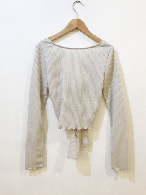 Honey mi Honey (ハニーミーハニー）double ribbon lib cardigan 19