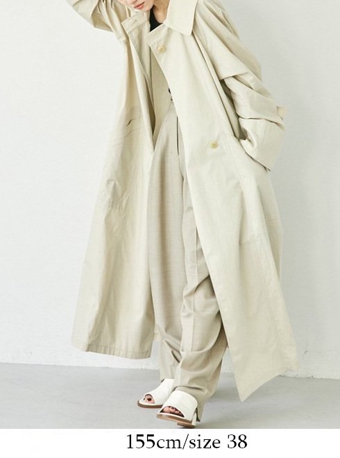 TODAYFUL (トゥデイフル)Tuck Over Trenchcoat 22春夏2 【12010002 12210005】トレンチコート -  通販セレクトショップ HeartySelect | TODAYFUL.snidel.CELFORD.converse.Enasoluna等正規取扱  大阪枚方くずは