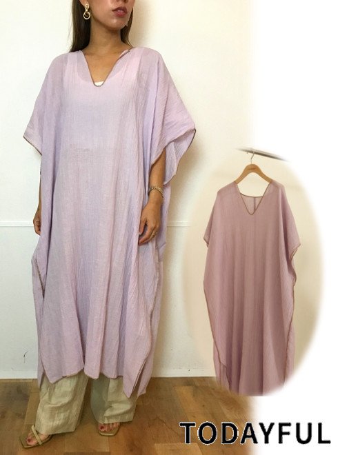 TODAYFUL - 【TODAYFUL】Piping Rib Dress ネイビー(完売品)の+stbp.com.br