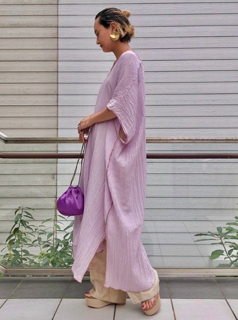 Todayful トゥデイフル Piping Caftan Dress 春夏 マキシワンピース es 通販セレクトショップ Heartyselect Todayful Snidel Celford Converse Enasoluna等正規取扱 大阪枚方くずは