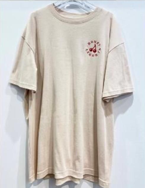 Honey Mi Honey ハニーミーハニー Cherry Embroidery T Shirt 20春夏 Honey Mi Honey ハニーミーハニー Cherry Embroidery T Shirt 20春夏