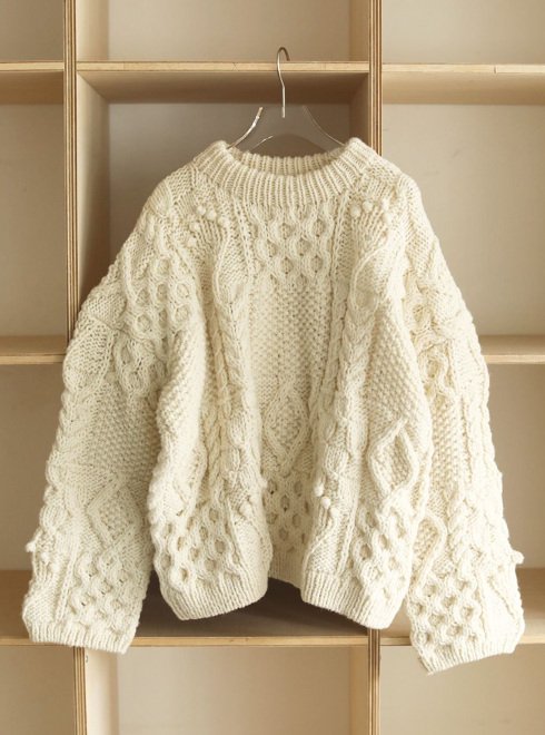 新品未使用　タグ付き　todayful pattern hand knit