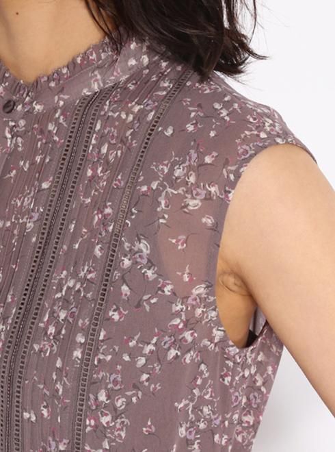 Fray I D フレイアイディー ノースリーブプリーツプリントワンピース 秋冬 Fwfo4013 マキシワンピース 通販セレクトショップ Heartyselect Todayful Snidel Celford Converse Enasoluna等正規取扱 大阪枚方くずは