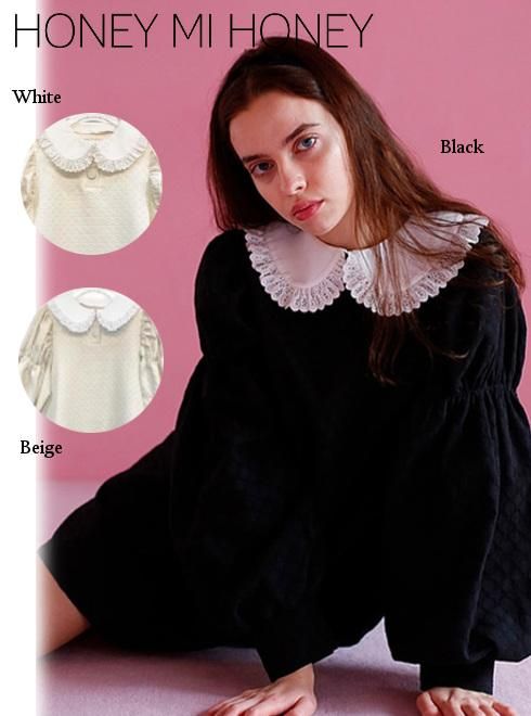 Honey Mi Honey ハニーミーハニー Round Collar Puffsleeve One Piece 21春夏 21s Ta 05 ワンピース 通販セレクトショップ Heartyselect Todayful Snidel Celford Converse Enasoluna等正規取扱 大阪枚方くずは Honey Mi Honey ハニーミーハニー Round Collar Puffsleeve One Piece 21春夏 21s Ta 05 ワンピース 通販セレクトショップ Heartyselect Todayful Snidel Celford Converse Enasoluna等正規取扱 大阪枚方くずは