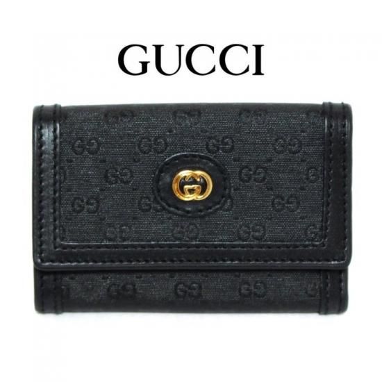 Gucci グッチ ヴィンテージgg柄6連キーケース ブラック Vintage By Rilish ランクab 通販セレクトショップ Heartyselect Todayful Snidel Celford Converse Enasoluna等正規取扱 大阪枚方くずは Gucci グッチ ヴィンテージgg柄6連キーケース ブラック Vintage By Rilish ランクab 通販セレクトショップ Heartyselect Todayful Snidel Celford Converse Enasoluna等正規取扱 大阪枚方くずは