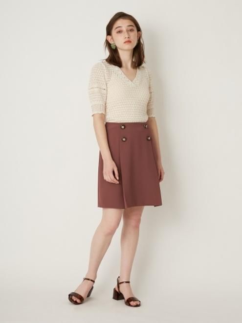 Lily Brown リリーブラウン 釦デザインタックミニスカート 21春夏 Lwfs フレアスカート 通販セレクトショップ Heartyselect Todayful Snidel Celford Converse Enasoluna等正規取扱 大阪枚方くずは Lily Brown リリーブラウン 釦デザインタックミニスカート 21春夏 Lwfs フレアスカート 通販セレクトショップ Heartyselect Todayful Snidel Celford Converse Enasoluna等正規取扱 大阪枚方くずは