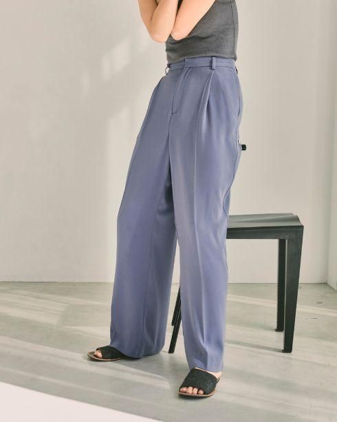 TODAYFUL (トゥデイフル）Georgette Rough Trousers 21春夏.【12110726