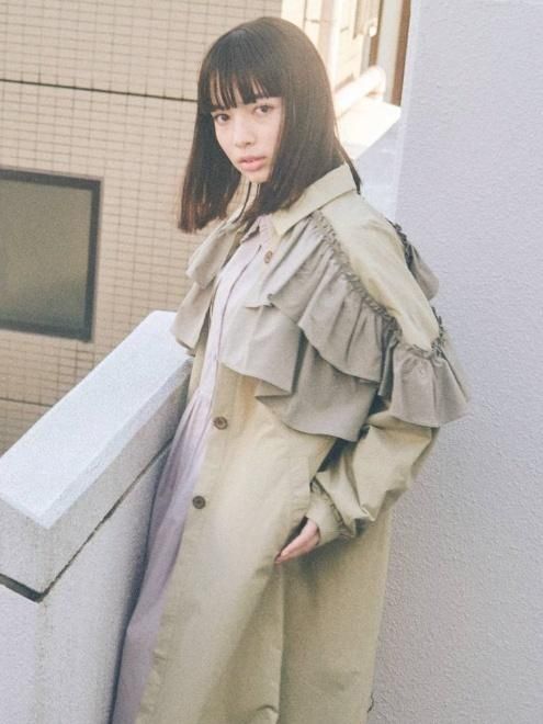 Merry Jenny メリージェニー ラグランフリルトレンチコート 21春夏 トレンチコート 通販セレクトショップ Heartyselect Todayful Snidel Celford Converse Enasoluna等正規取扱 大阪枚方くずは Merry Jenny メリージェニー ラグランフリルトレンチコート 21春夏 トレンチコート 通販セレクトショップ Heartyselect Todayful Snidel Celford Converse Enasoluna等正規取扱 大阪枚方くずは