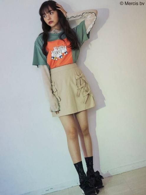 merry jenny (メリージェニー)miffy スクエアTシャツ 21春夏 ...