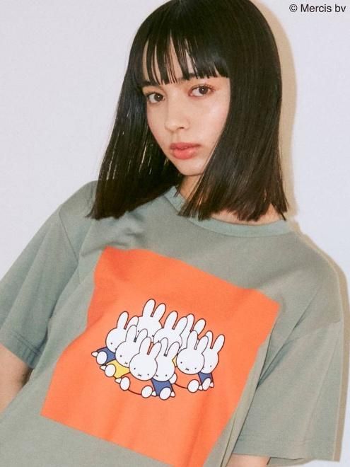 Merry Jenny メリージェニー Miffy スクエアtシャツ 21春夏 Tシャツ 通販セレクトショップ Heartyselect Todayful Snidel Celford Converse Enasoluna等正規取扱 大阪枚方くずは