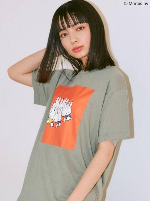 merry jenny (メリージェニー)miffy スクエアTシャツ 21春夏 ...