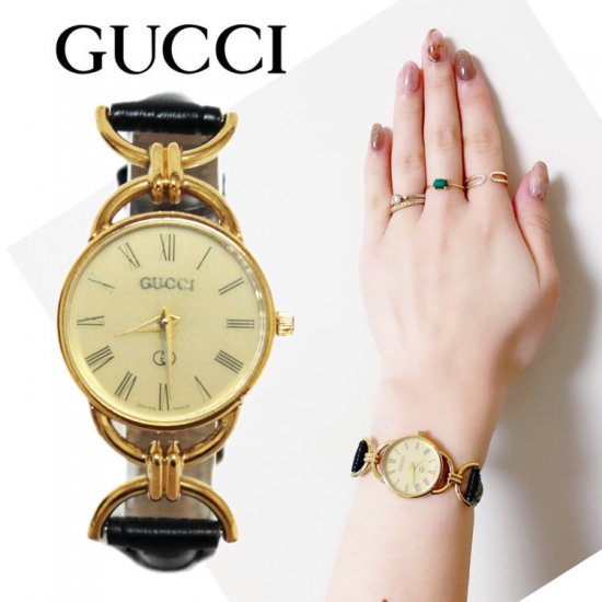 Gucci グッチ ヴィンテージレザーベルトqz腕時計 6000l Vintage By Rilish ランクab 通販セレクトショップ Heartyselect Todayful Snidel Celford Converse Enasoluna等正規取扱 大阪枚方くずは