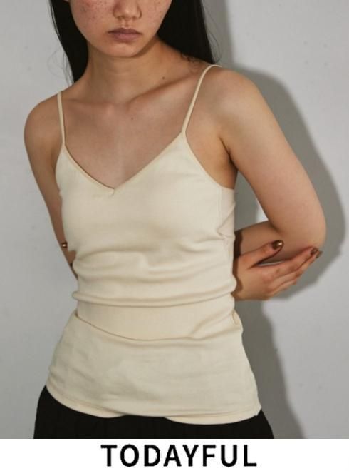 TODAYFUL (トゥデイフル）Back Open Camisole 23春夏2 【12110627】キャミソール・ベアトップ・ビスチェ -  通販セレクトショップ HeartySelect | TODAYFUL.snidel.CELFORD.converse.Enasoluna等正規取扱　 大阪枚方...