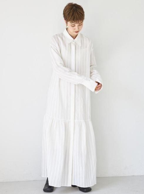 Todayful トゥデイフル Sheerstripe Shirts Dress 21秋冬 マキシワンピース 通販セレクトショップ Heartyselect Todayful Snidel Celford Converse Enasoluna等正規取扱 大阪枚方くずは Todayful トゥデイフル Sheerstripe Shirts Dress 21秋冬 マキシワンピース 通販セレクトショップ Heartyselect Todayful Snidel Celford Converse Enasoluna等正規取扱 大阪枚方くずは