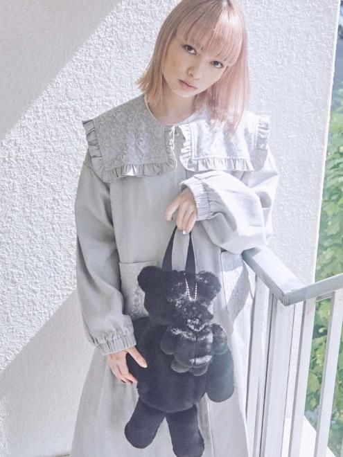 merry jenny with child bear bag（ベージュ） -ファッション