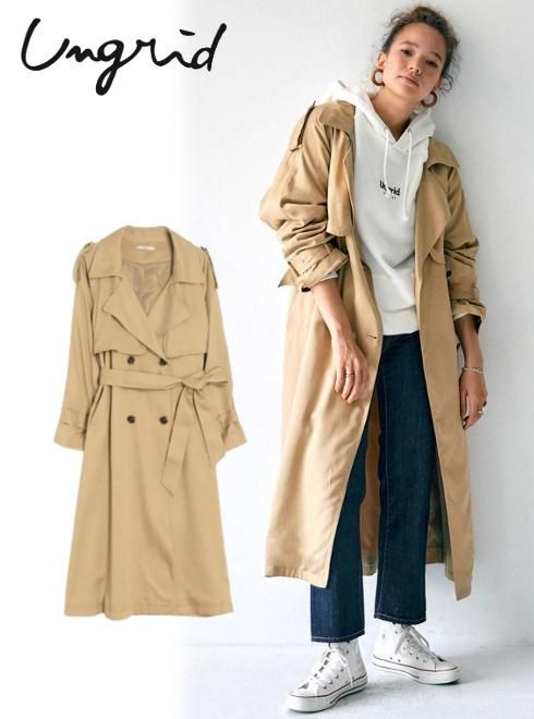 Ungrid アングリッド ルーズトレンチコート 21秋冬 トレンチコート 通販セレクトショップ Heartyselect Todayful Snidel Celford Converse Enasoluna等正規取扱 大阪枚方くずは Ungrid アングリッド ルーズトレンチコート 21秋冬 トレンチコート 通販セレクトショップ Heartyselect Todayful Snidel Celford Converse Enasoluna等正規取扱 大阪枚方くずは