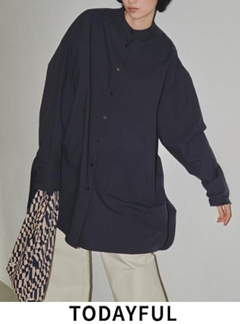 トゥデイフル 23AW Standcollar Over Shirts シャツ